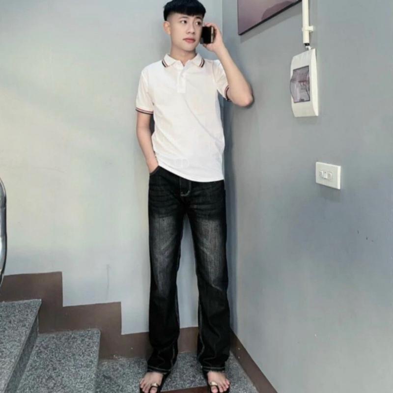 Tag DSQ Quần Jean Nam Ống Suông Boy Phố Chất Liệu Jeans Cao Cấp Co Giãn Mềm Mại Phù Hợp Mọi Lứa Tuổi Hot Trend Menswear Pants Quần Bò Đen Trơn DSP2