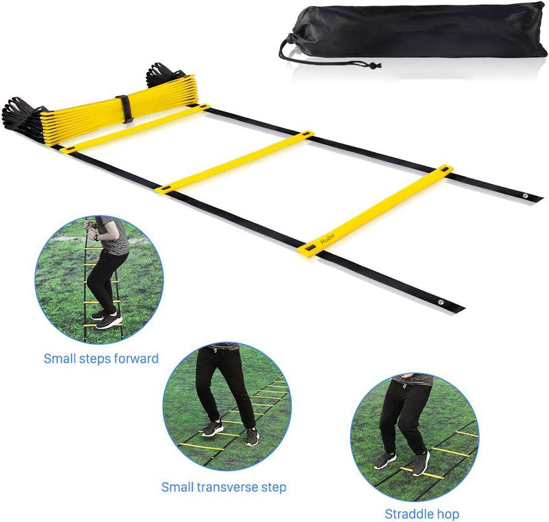 Product Introduction of Nylon Straps For Speed Training And Sports Flexibility Agility Football Training Energy Ladder Equipment 15