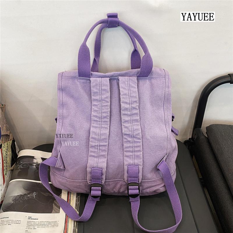 BPYJ056# Japanese Ins Backpack Student Schoolbag Large Capacity Backpack for Women and Men 2402 5