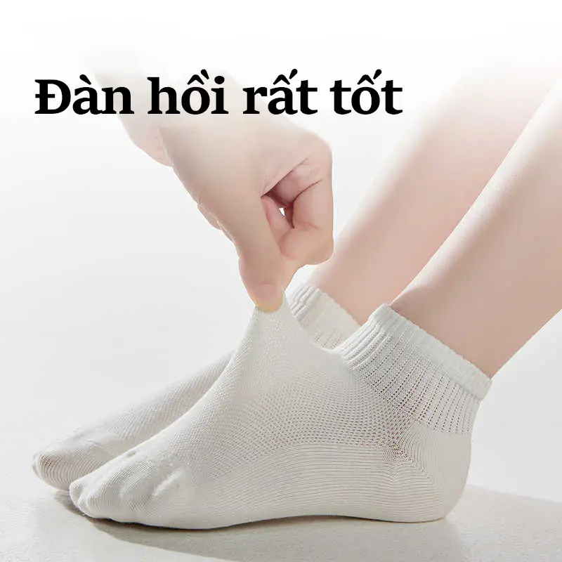 AFISH Bộ 7 đôi,Tất thể thao kháng khuẩn 7A cho trẻ em – Khử mùi hôi chân!  Dành cho bé từ 6-12 tuổi | Chống khuẩn hiệu quả >97% sau 150 lần giặt  Tạm biệt mùi hôi chân! 4