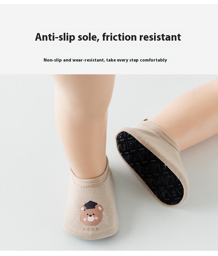 Product Introduction of Floor Socks for 1-3 Years Old, Spring and Summer Non-Slip Walking Shoes for Children, Baby Floor Shoes, Infant Shoes for 6-12 Months, Class A 7