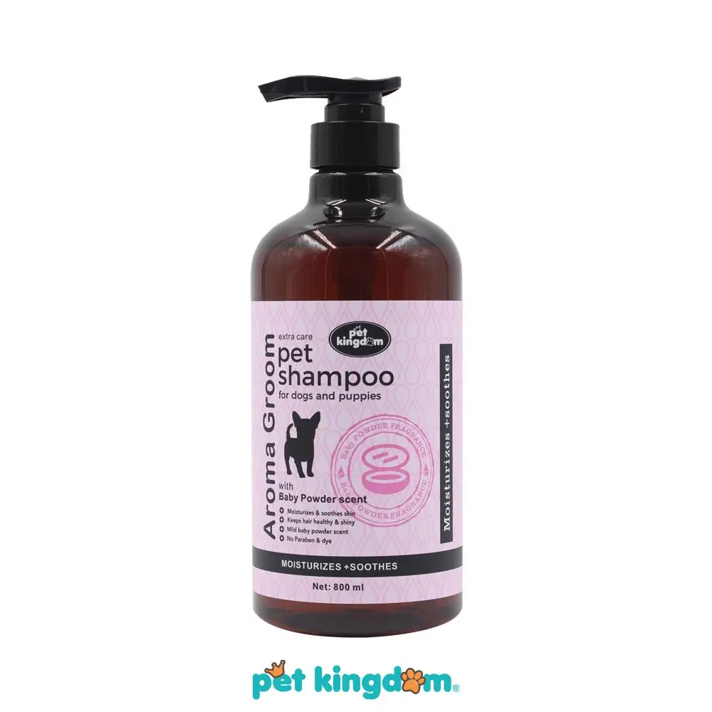 Pet Kingdom 800 MI Sampo Hewan Aroma Bedak Bayi