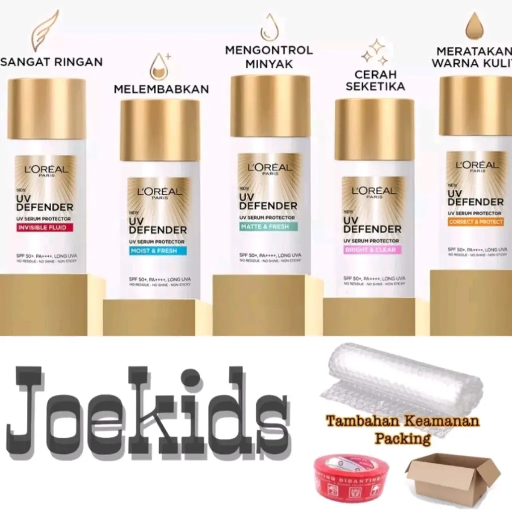 UV Defender Matte & Fresh / Bright & Clear / Correct & Protect / Moist & Fresh 50ml