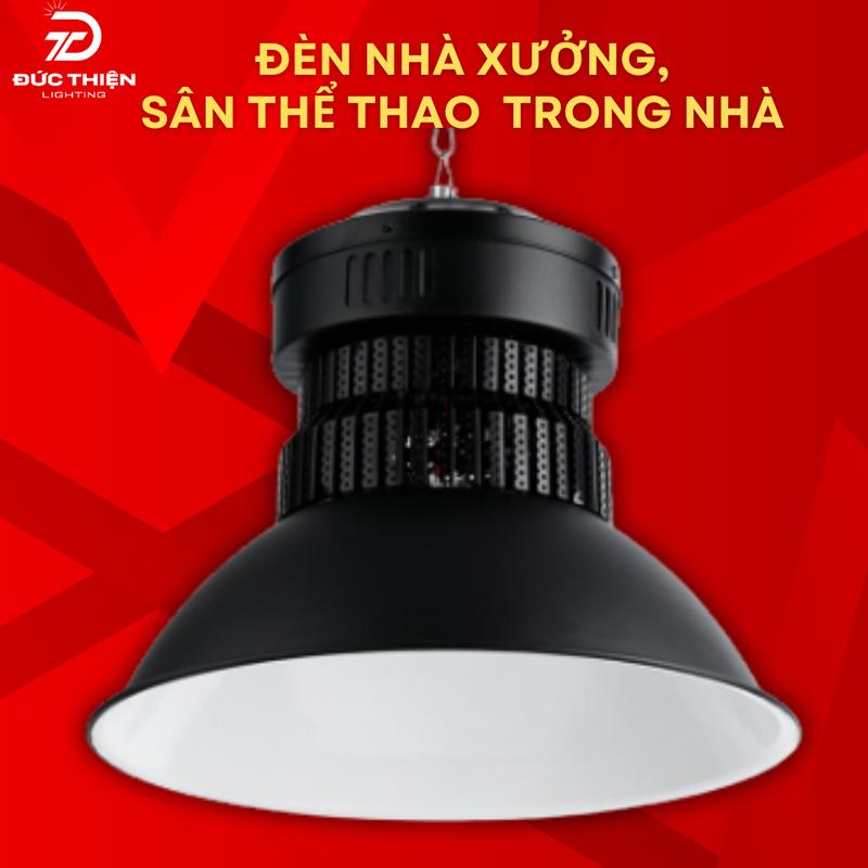 Đèn bảo tháp lắp nhà xưởng, nhà kho, sân thi đấu trong nhà công suất 200W
