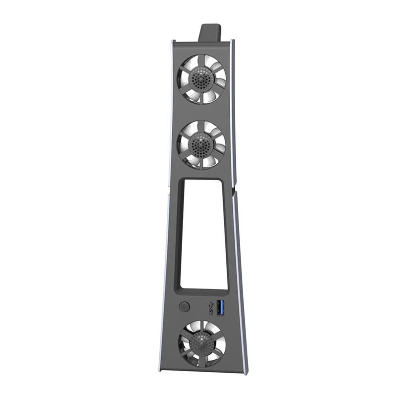 Quạt làm mát cho bảng điều khiển PS5 Slim, với cổng USB 3.0, hệ thống làm mát hiệu quả 2
