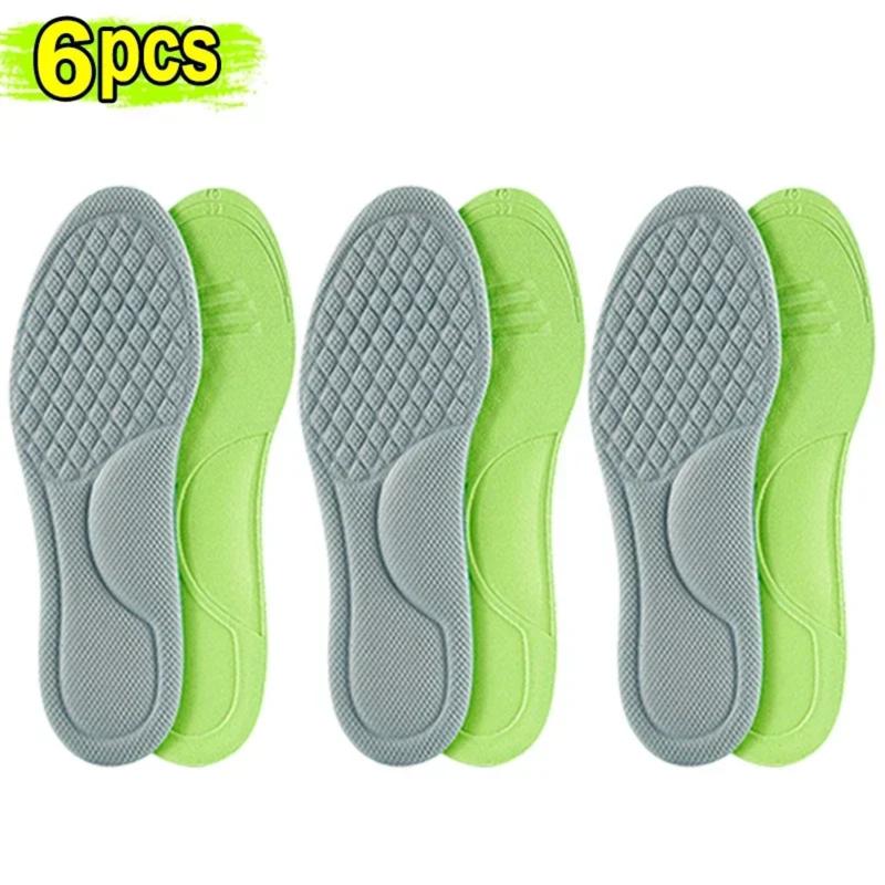 Unisex Soft Memory Foam Orthopedic Insoles Deodorizing Insole for Shoes Sports Absorbs Sweat Soft Antibacterial Shoe Accessories 8