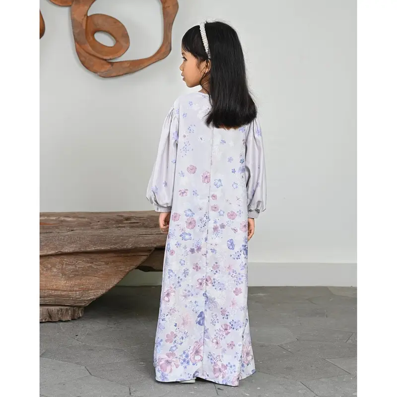 Geulis.id IZZATI MAXI DRESS / DRESS ANAK (3 warna) 2