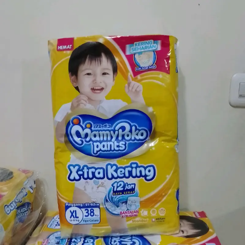 MamyPoko Pants  Jumbo M48 L42 XL38 X-tra Kering 3