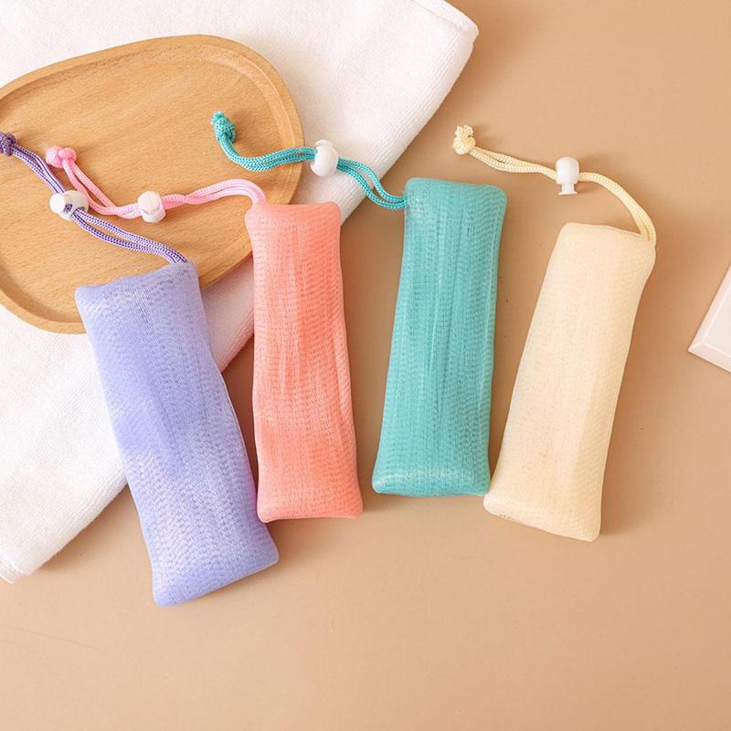 Product Introduction of ตาข่ายตีฟองสบู่, หลายชั้น, สำหรับทำความสะอาดใบหน้าและร่างกาย, ฟองตาข่ายโฟม, พร้อมกระเป๋าบับเบิ้ล, H6H5 และ H5Y4 28