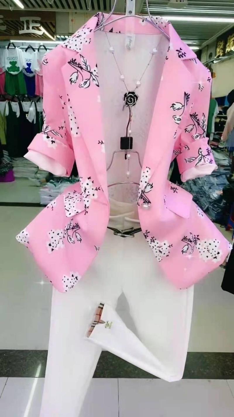 Product Introduction of Áo Khoác Vest Nữ, Họa Tiết Kẻ Sọc Mỏng, Dáng Ôm, Thanh Lịch, Phong Cách Anh Quốc, Dễ Phối Đồ Thích Hợp Cho Mùa Xuân Và Mùa Thu, Thời Trang, Xuân Hè 2024 20