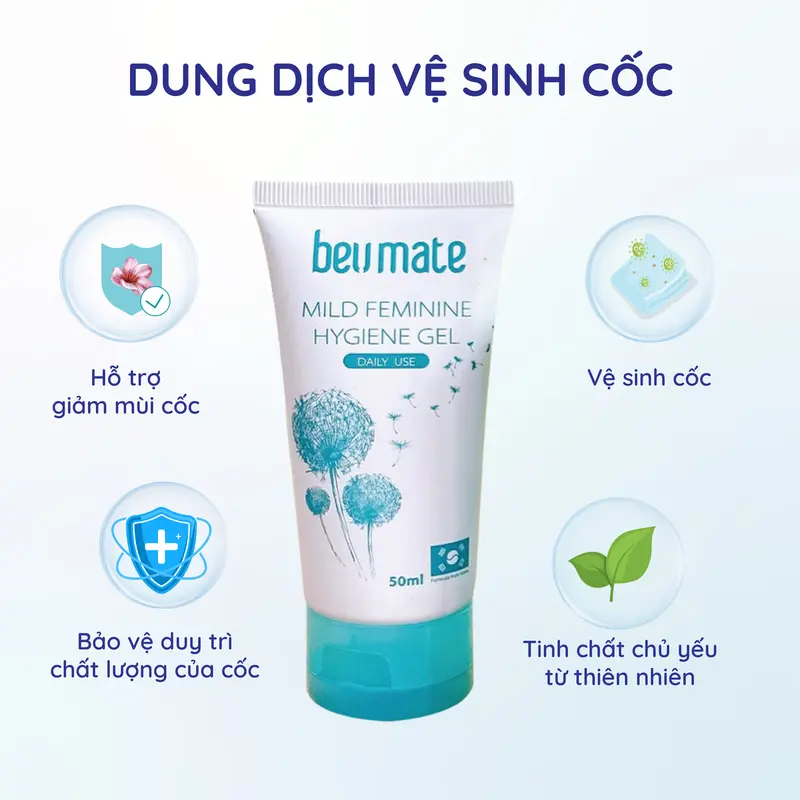 Cleansing Dung Dịch Vệ Sinh Cốc Nguyệt San Beumate 50ml - BM601 3
