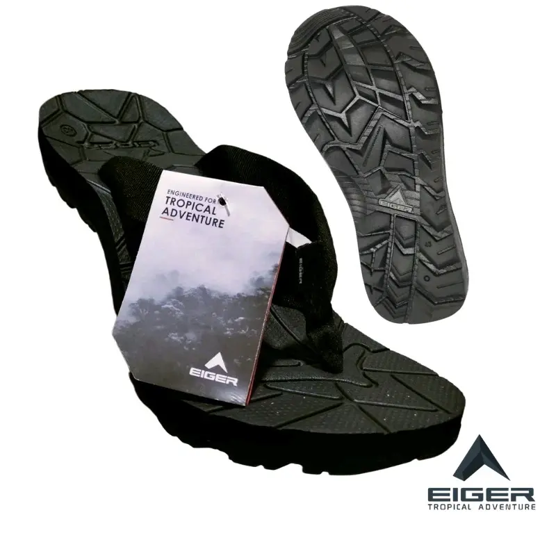 EIGER 100% ORIGINAL - Sandal EIGER ORIGINAL Model Jepit Tomahawk High Quality Size 39-43