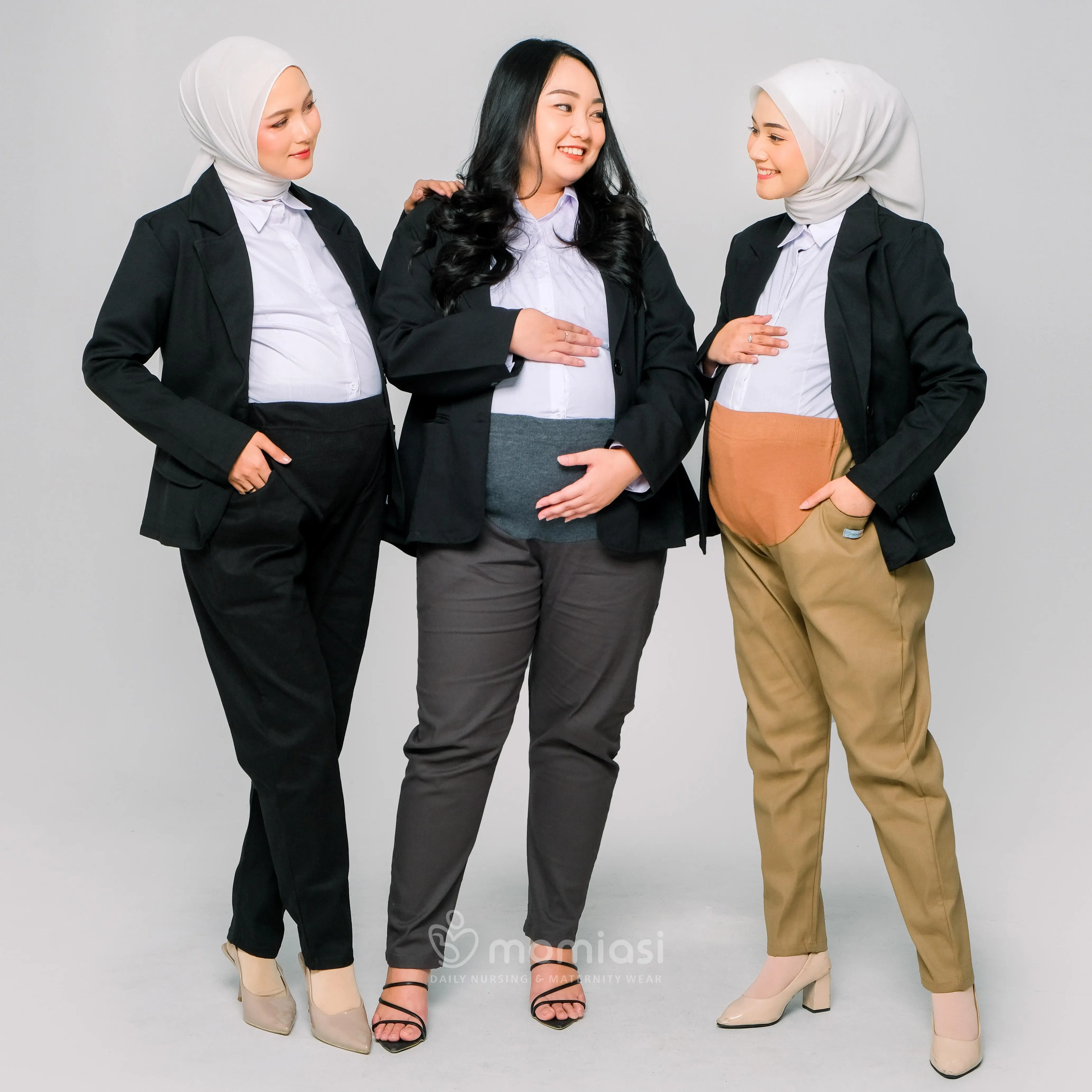 [ BEST SELLER ] Celana Hamil Kerja by Momiasi