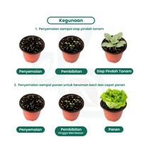 Gambar Pot Nursery 100 / Pot Elastis 8,5 cm - Serbaguna untuk Bibit Sayur & Bunga - Benih Seribuan - POT NURSERY 100 dari Benih Seribuan Kab. Boyolali 4 Tokopedia