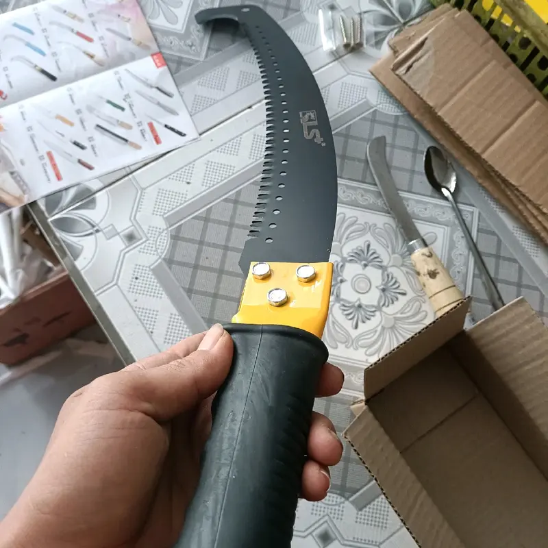 2 Cưa SLS, tặng 1 dũa Carbon Cưa Cắt Cành Nối Sào, Sản Phẩm 2 Cưa Không kèm sào 8