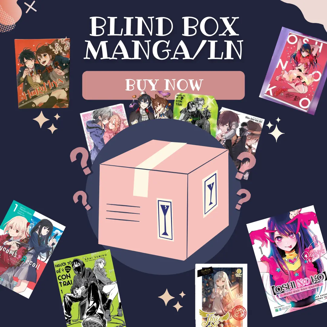 BLIND BOX MA.N.GA BÍ ẨN - QUÀ TẶNG BẤT NGỜ CHỈ 99K - LUCKY BOX HỘP QUÀ GACHA BÁN CHẠY NHẤT
