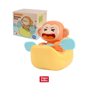 Ing Baby Monkey Banana Kayak Water Toy
