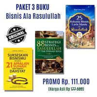 Gambar PAKET 3 BUKU BISNIS ALA RASULULLAH - buku dari Araska Publisher Kab. Bantul 1 Tokopedia