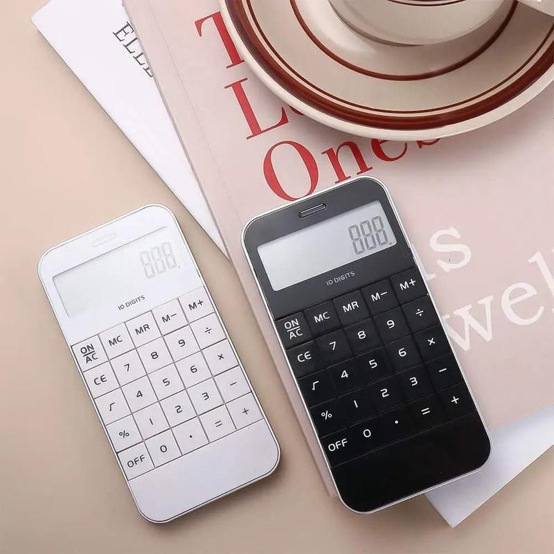 Product Introduction of New Mini Electronic Calculator Simple 10 Digit Student Stationery Multifunctional Portable School Supplies Office 17