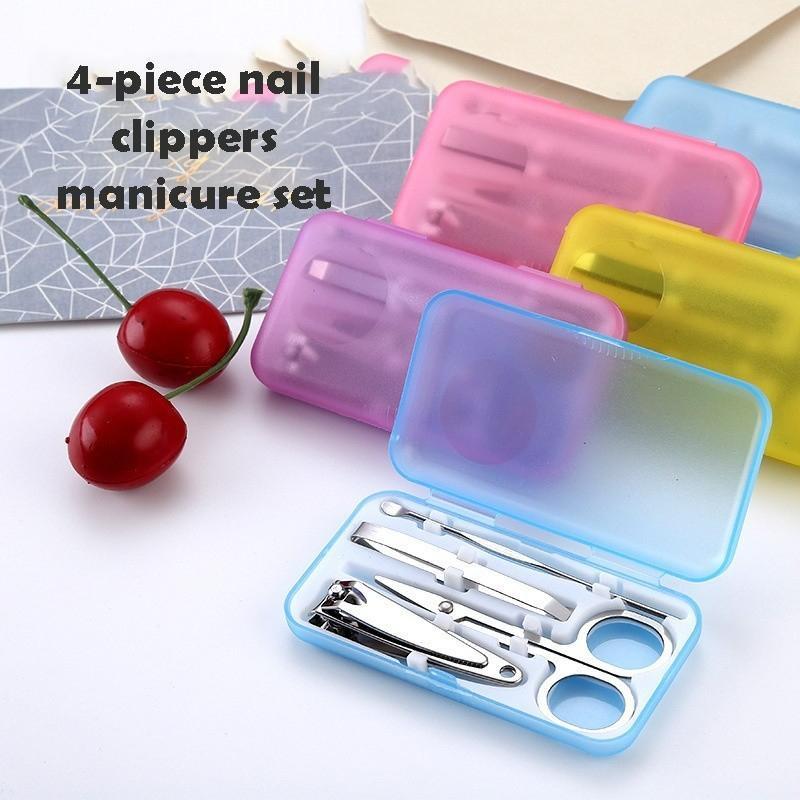 Mini Bộ Bấm Móng Tay 4 Món - Bộ Kiềm Cắt Móng Tay Không Gỉ 2