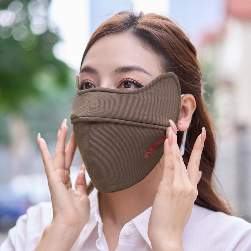 [BÁN LẺ 1C] KHẨU TRANG NỮ 3 LỚP  - Chống nắng, Chống UV, Lọc không khí, Ngăn bụi mịn Phụ Kiện Accessories, Women Che Mặt 5