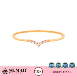 Cincin Emas Mini Aurel Gold 10K Semar Nusantara