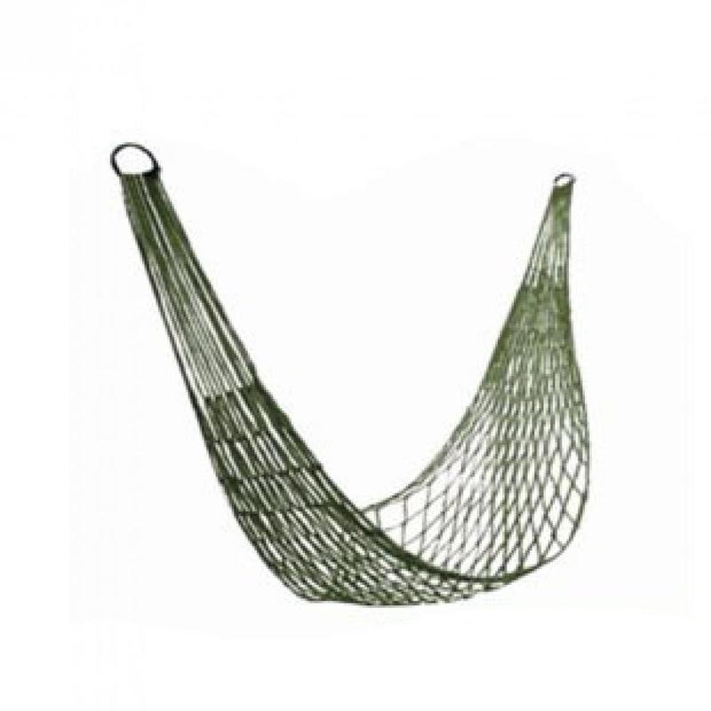 Product Introduction of Single Hammock Nylon Rope Hammock Outdoor Color Mesh Hammock Portable Camping Leisure Mesh Hammock For Camping And Outdoor Single Nylon Rope Cradle Mobile Paper Towel Cradle 0