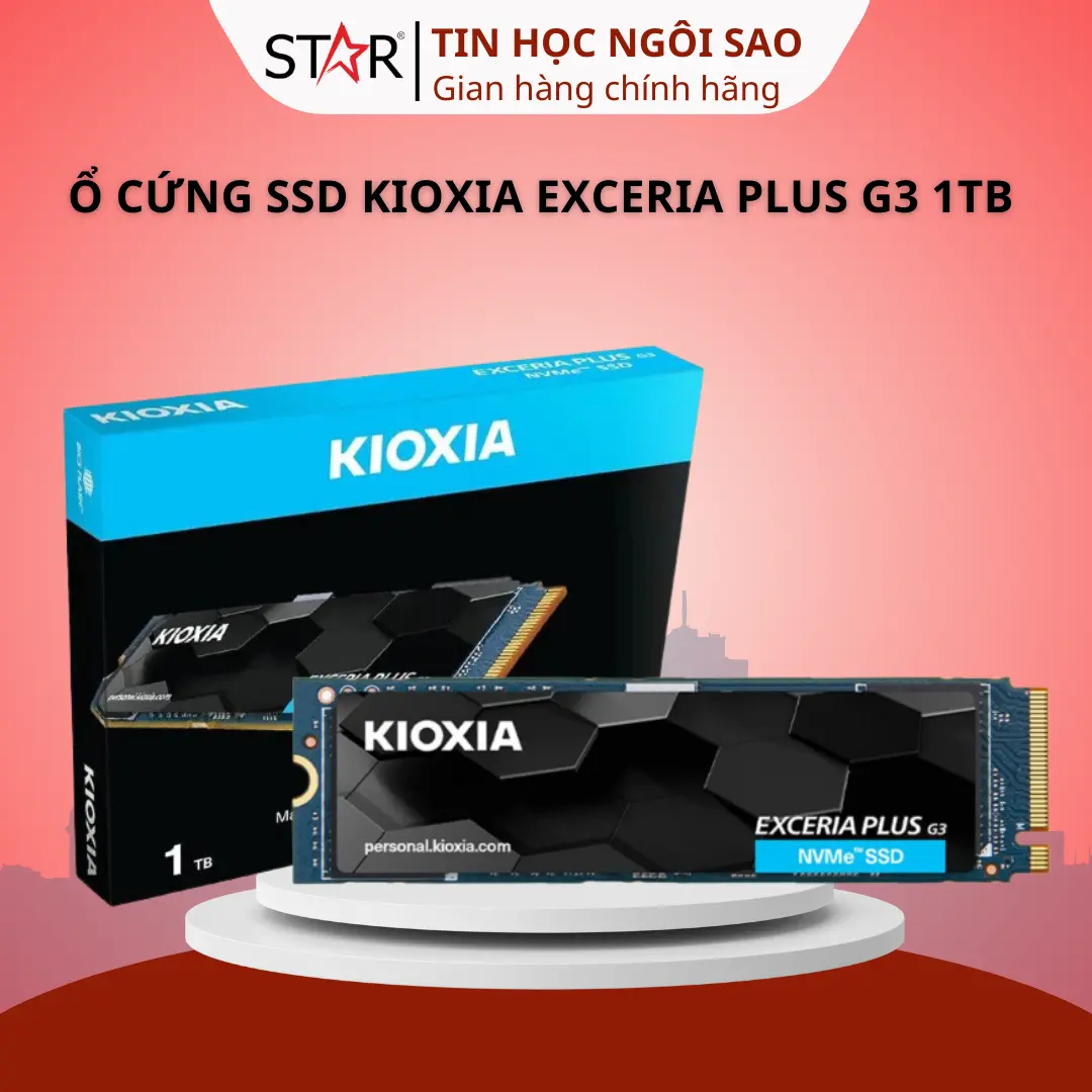 Ổ Cứng SSD Kioxia Exceria Plus G3 1TB - Bảo hành 60 tháng | BigBuy360 - bigbuy360.vn