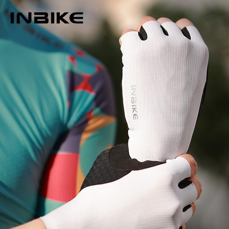 INBIKE Half Finger Cycling Gloves GEL Padded Men Women Shockproof Summer Mtb Bicycle Gloves Sports Gym Fitness Glove Accessoreis
