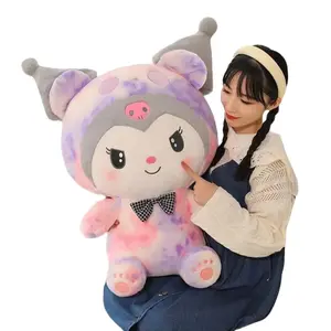 Sanrio Boneka JUMBO Pelangi 60Cm Cinamorol Melody Kuromi Yelvo Plush Premium Super Murah Dolls Toys Bahan Silikon Dacron Kualitas Terbaik Cocok untuk Kado atau Koleksi Anak Berlabel SNI