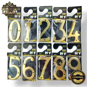 Nomor 0 - 9 Untuk Alamat Rumah/Kontrakan/Gedung Perkantoran Bahan Kuningan - Ora Eat Labora