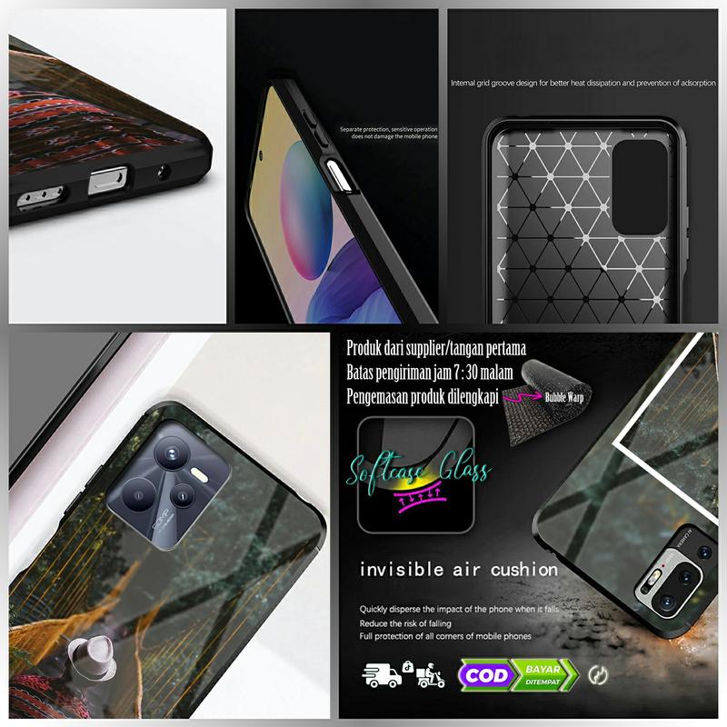 (C1)Custom Softcase Glass Kilau Request Gambar Motif Bebas Case All Tipe Hp glossy casing  handphone 1