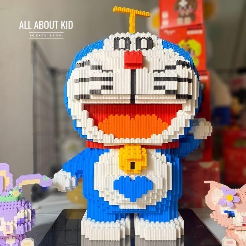 Lắp ráp mô hình Doraemon cỡ lớn 38cm đáng yêu bé chơi vui khỏe mẹ trang trí nhà