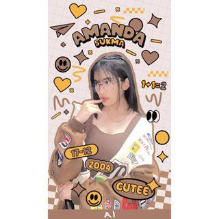 ROLL BANNER JKT48 UKURAN 30X80 CM | POSTER GANTUNGAN DINGDING MEMBER JKT48 | SCROLL BANNER MURAH CUSTOM KARAKTER FOTO 1