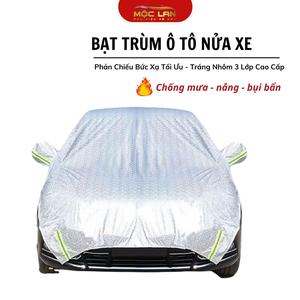 Bạt Phủ Nóc Che Nắng Kính Xe Ô Tô Cao Cấp – Chống Nắng, Nước, Xước, Phản Quang - Moclancar