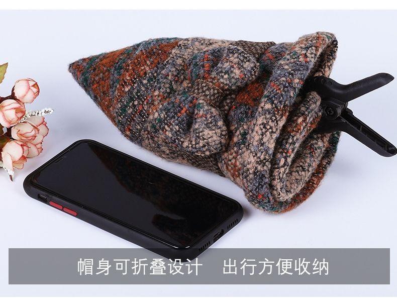 Product Introduction of Mũ Người Trung Người Già Và Cao Tuổi, Nữ, Mùa Thu Và Mùa Đông, Mũ Len Cho Mẹ, Dày Dặn, Mũ Bucket Vải Cho Bà, Thích Hợp Cho Mùa Xuân Và Mùa Thu, Mũ Bucket Đi Chơi, Năm 2024 18