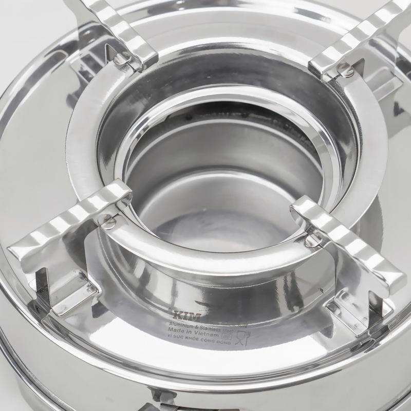 Product Introduction of bếp cồn du lịch mini gọn gàng, bếp cồn inox dã ngoại, nấu lẩu tiện lợi 2