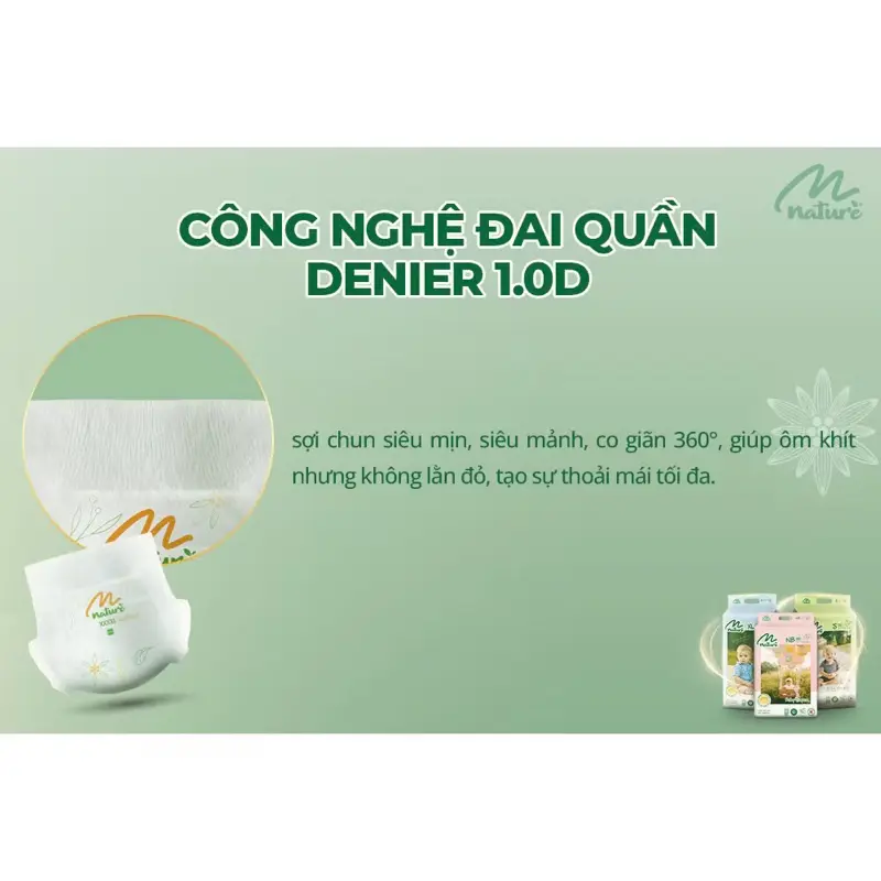 ￼Tã/Bỉm dán/quần Momo Nature mẫu mới NB60/S56/M52/M48/L44/XL42/XXL40/3XL38/4XL36 4