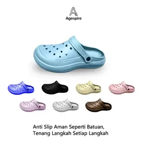 【Bebas biaya kirim】 Traveling sandal EVA Sendal Sandal Pasangan Pria Wanita AP001 Nyaman Anti-Selip Musim Panas Shoes 2025 Terbaru Sandal Unisex Pria dan Wanita Shoes Sandal Slop/Sendal slop
