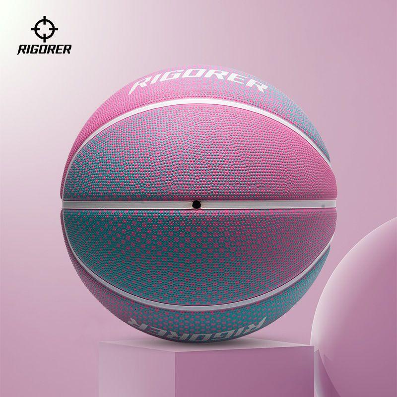 Bóng rổ, RIGORER, Thiết kế Gradient mới, Số không. Bóng Cao Su, 7 Bóng, Trong Nhà Và Ngoài Trời, Không Trơn Trượt Và Chống Mài Mòn, Thích Hợp Cho Học Sinh, Tập Luyện Thi Đấu Và Mục Đích Đặc Biệt 3