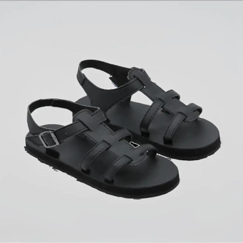 Giày Sandal Nữ M58 Form Rọ Màu Đen DéP Shoes 2