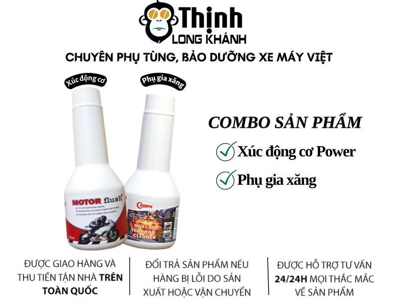[COMBO 2 CHAI] DUNG DỊCH XÚC ĐỘNG CƠ VÀ PHỤ GIA XĂNG POWER FULL