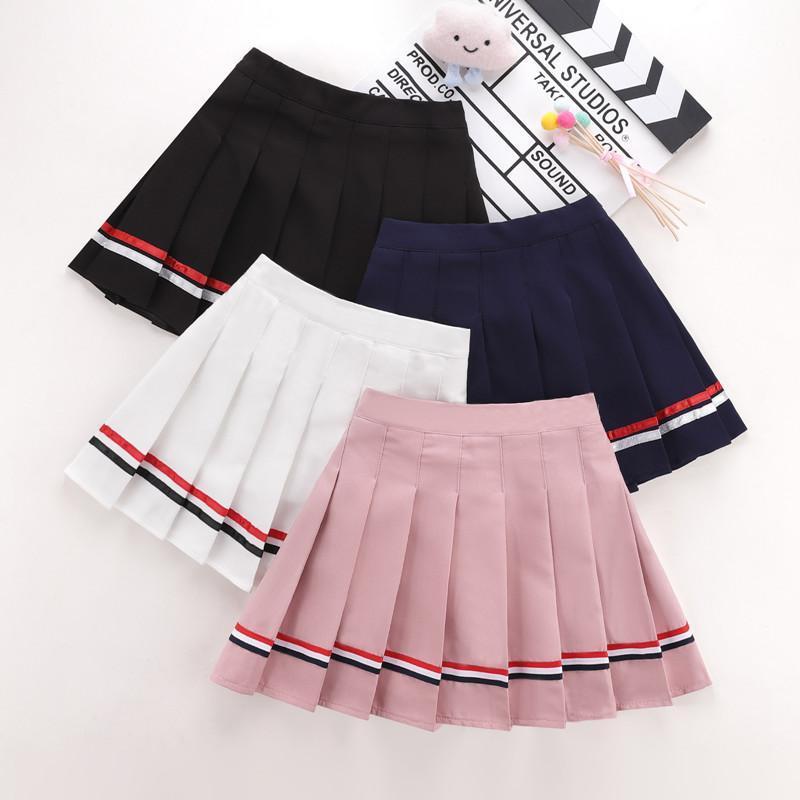 Chân Váy Xếp Ly, Thời Trang Đáng Yêu, Phong Cách Preppy, Dành Cho Bé Gái, Chân Váy Ngắn Trẻ Em, Phong Cách Hàn Quốc, Thích Hợp Cho Mùa Xuân Và Mùa Thu, Chân Váy Đồng Phục Học Sinh, Dễ Phối Đồ, Hàng Mới Về 0