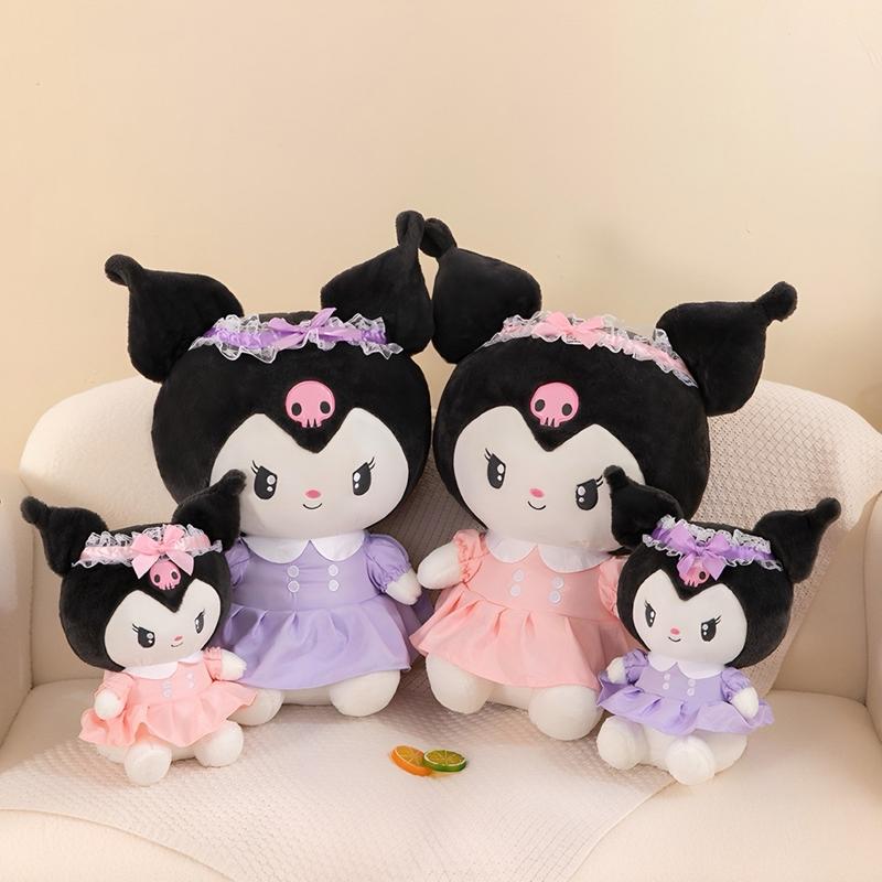 Gấu Bông KuRomi, melody thỏ cinamoro dễ thương , gấu bông hoạt hình nhập khẩu cao cấp Thú Bông Thú Nhồi Bông Phát Nhạc Toy