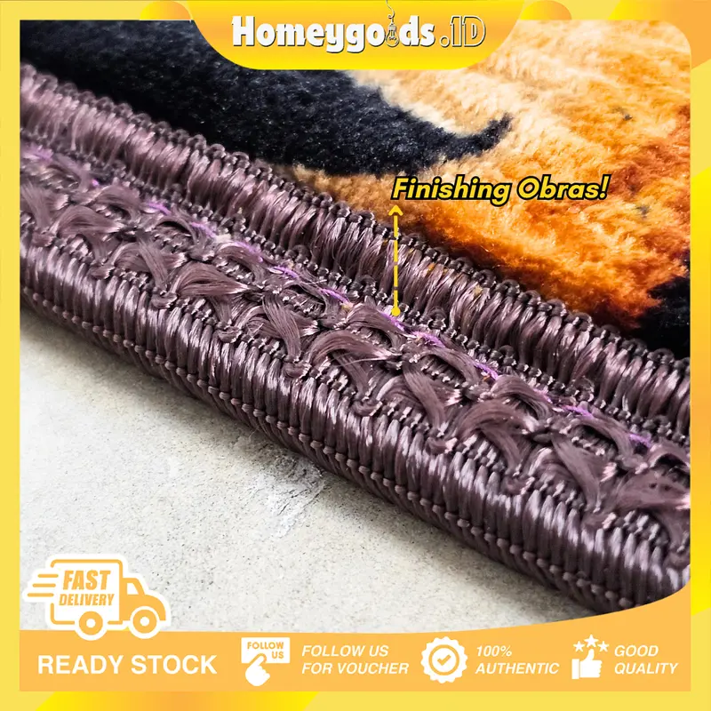 [HG] Karpet keset Busa Malaysia Emboss Obras Anti Slip 60 x 40 6