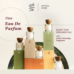 EARTH LOVE LIFE | Eau De Parfum | Wangi Fresh Tahan Lama 6 to 8 Jam | EDP Unisex 50 mL