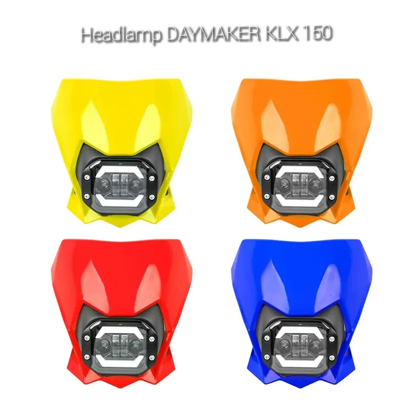 Reflektor LED Headlamp HRV DAYMAKER batok Lampu Depan LED CRF 150L KLX BF DT KTM 250 6