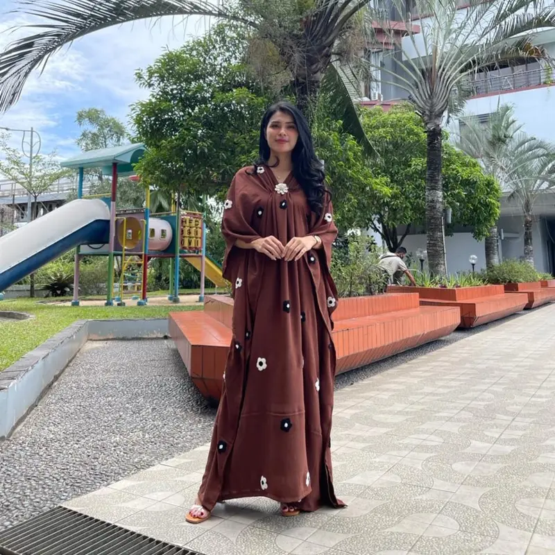 KAFTAN NAGITA POMPOM FREE BROS MODEL EMBOS 2