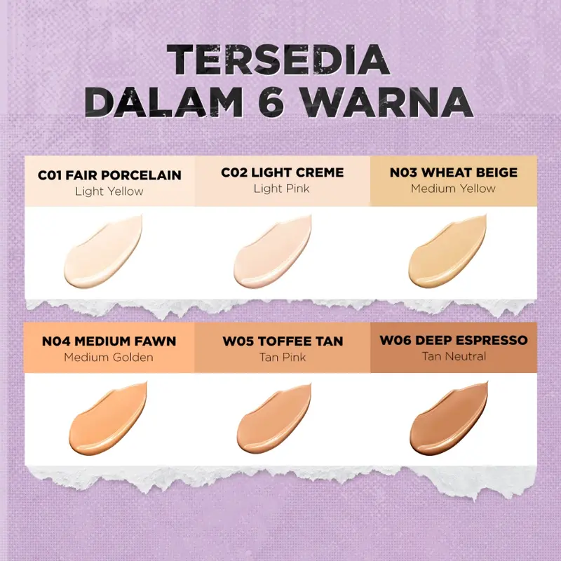 Cushion DAZZLE ME Better Than Filter Loose Powder Two Way Cake Maxnificent Essence High Coverage 6