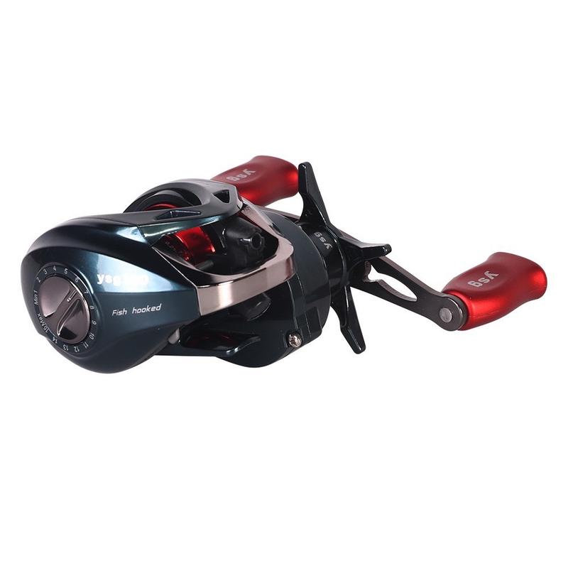 Máy Câu Lure YSD Máy Ngang Câu Cá Full Metal Tay Trái Và Tay Phải Tải Cá Lên Đến 10kg